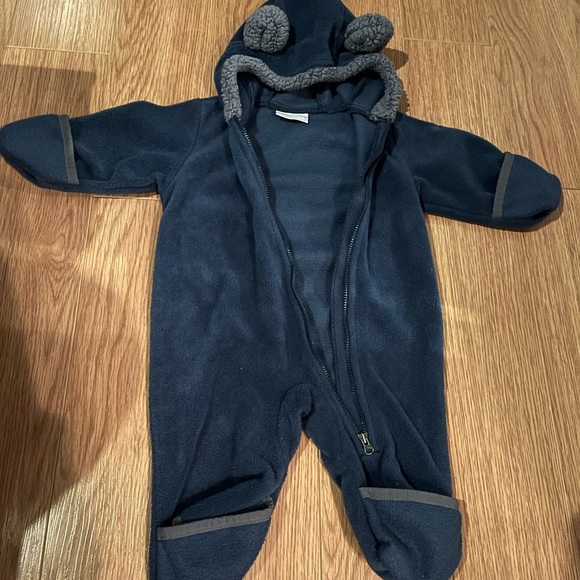 Columbia Other - Columbia infant winter outfit. 3-6 months. Navy blue and gray.